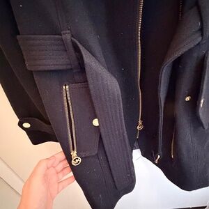 Michael kors belted coat